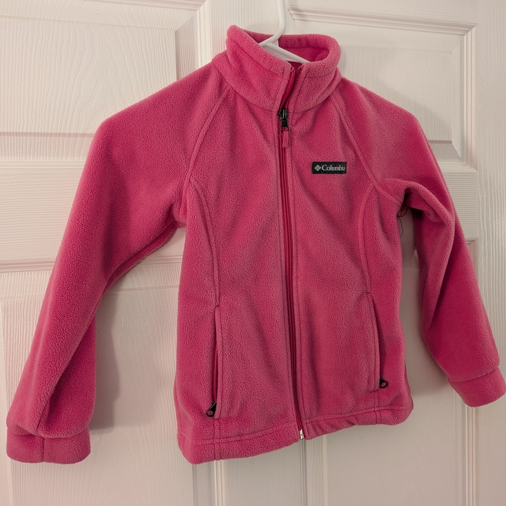 Columbia Pink Fleece Jacket